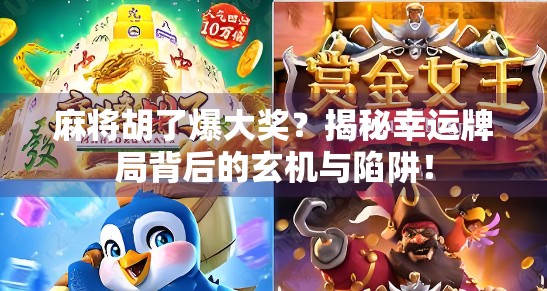 麻将胡了爆大奖？揭秘幸运牌局背后的玄机与陷阱！