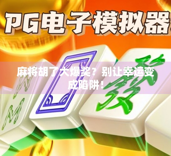 麻将胡了大爆奖？别让幸运变成陷阱！