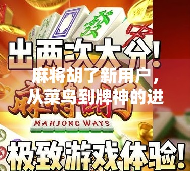 麻将胡了新用户，从菜鸟到牌神的进阶之路，你离赢只差这一步！