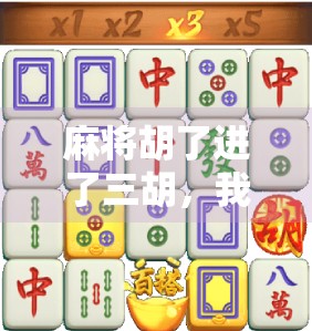 麻将胡了进了三胡，我却笑不出来—一场赢钱背后的清醒与反思