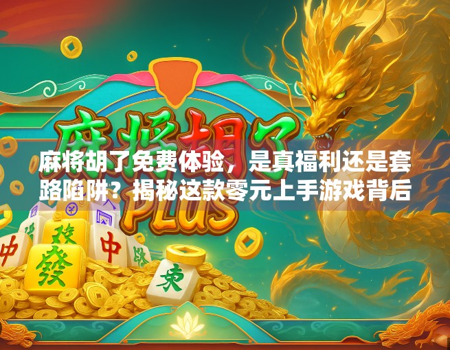 麻将胡了免费体验，是真福利还是套路陷阱？揭秘这款零元上手游戏背后的真相！