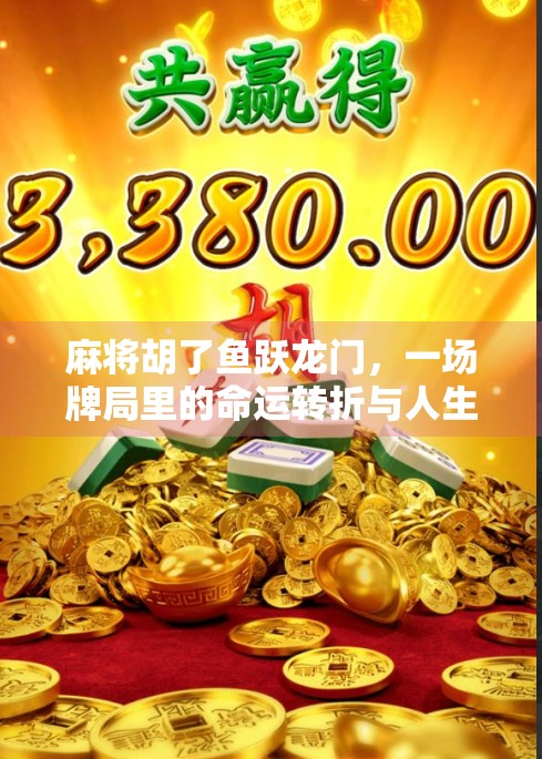 麻将胡了鱼跃龙门，一场牌局里的命运转折与人生隐喻