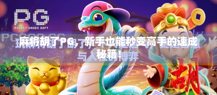 麻将胡了PG，新手也能秒变高手的速成秘籍！