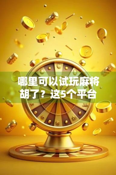 哪里可以试玩麻将胡了?这5个平台让你零门槛上手,新手也能秒变老玩家! 哪里可以试玩麻将胡了?这5个平台让你零门槛上手,新手也能秒变老玩家!