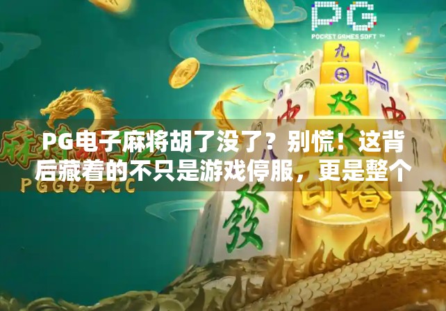 PG电子麻将胡了没了?别慌!这背后藏着的不只是游戏停服,更是整个行业沉浮的缩影