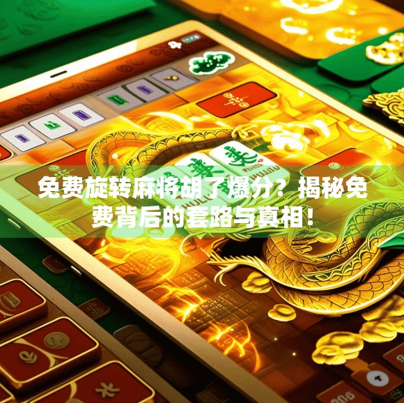免费旋转麻将胡了爆分？揭秘免费背后的套路与真相！