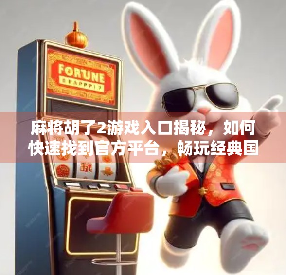 麻将胡了2游戏入口揭秘，如何快速找到官方平台，畅玩经典国粹？