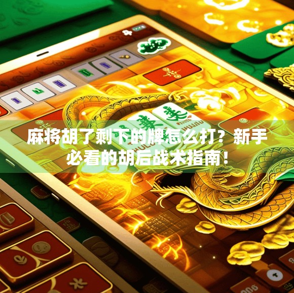 麻将胡了剩下的牌怎么打？新手必看的胡后战术指南！