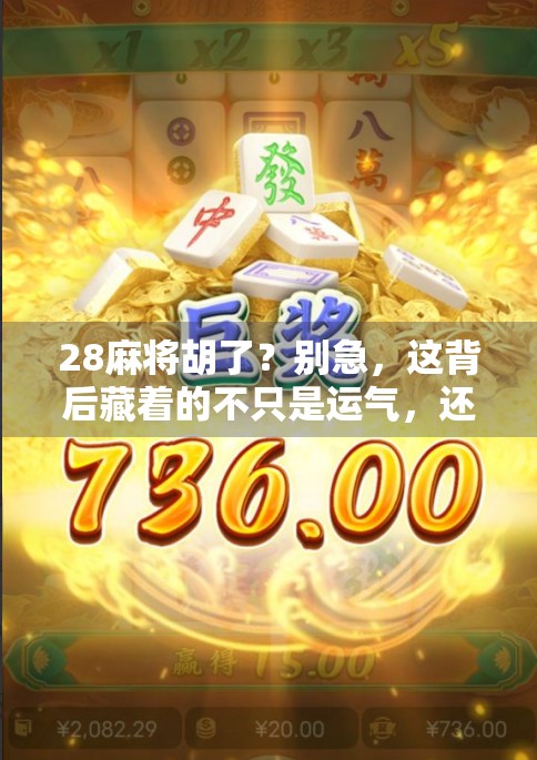 28麻将胡了？别急，这背后藏着的不只是运气，还有你没看懂的牌局逻辑！